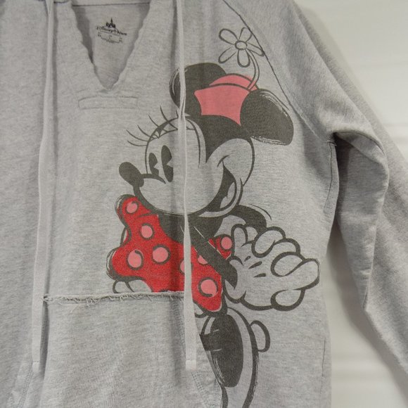 Disney Parks Minnie Mouse Hoodie Size Large - Picture 3 of 8